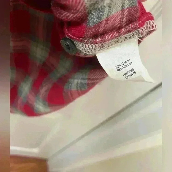 Madewell women’s flannel shirt dress size S - Picture 3 of 4